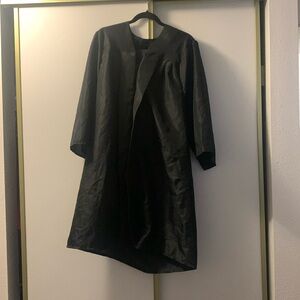 Black graduation gown